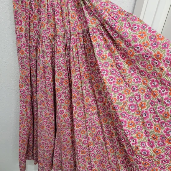 J Crew Tie-waist halter dress in Liberty® Ellie fabric NWT Sz M CA089 - Picture 9 of 10